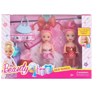 Mini pretty cute 3.5-inch doll gift box for girls