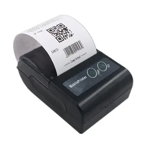 Draagbare Mini Size Printer Draagbare Blue Tooth Thermische Printer 58 Mm 2 Inch Barcode Afdrukken Mobiele Printer