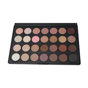 공장 가격 28 색 팔레트 반짝이 아이 메이크업 아이 섀도우 다크 브라운 눈 - Product Image 2