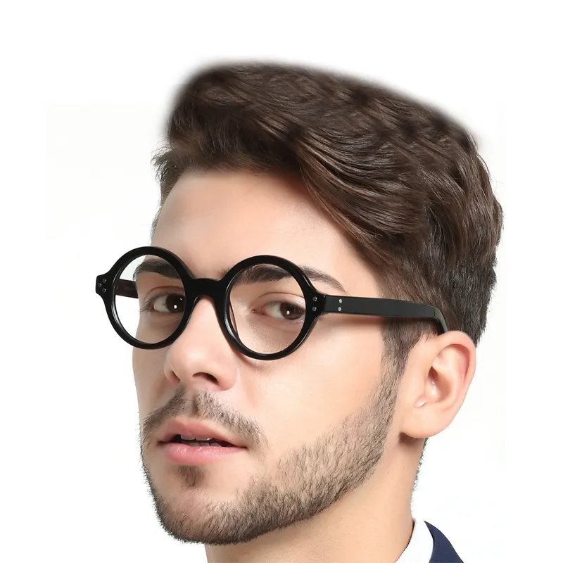new arrival high quality fashion optical frames eyewear acetate round eyeglasses for women and men