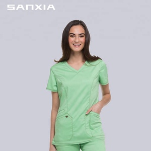 L'hôpital <span class=keywords><strong>femme</strong></span> gommage médicaux uniformes <span class=keywords><strong>blouse</strong></span> - Product Image 1