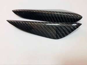 W176 <span class=keywords><strong>W117</strong></span> W218 W212 W207 CLS <span class=keywords><strong>CLA</strong></span> UN E grado di Auto In Fibra di Carbonio Lama D'aria Splitter - Product Image 5