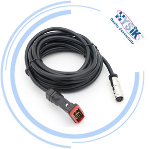 0.5M 1M 3M 5M 10M 20M AISG Connecting Cables For RRU RET Port AISG 8Pin TO DB9