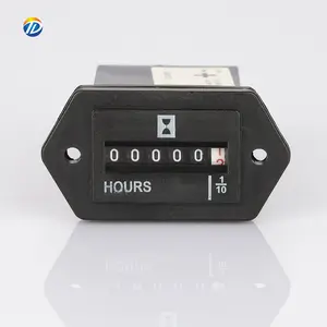 Hot Sell SYS-124v 80V DC 220v 250v AC volt 5 digit digital timer meter hours counters Industrial Hour Meter