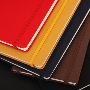 2018 Nhà Máy Tùy Chỉnh Hàng Năm Kế Hoạch Hàng Tuần Kế Hoạch Đỏ Vàng Faux Leather Khuyến Mãi <span class=keywords><strong>A5</strong></span> Máy Tính Xách Tay Quảng Cáo Có Logo - Product Image 5