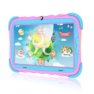 Tablet Pc Anak-anak 7 Inci Desain Baru WiFi Quad Core 8GB Android 4.4 Hadiah Favorit Anak-anak 8 9 10 Inci Tablet