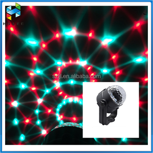 Distinctive 3 W mini LED RGB Full color mágico pequeña bola de cristal de luz - Product Image 4