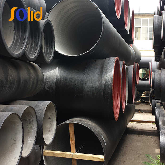 ISO 2531/EN545/EN598 K9, K8, Class C25 C30 C40 Push On Ductile Cast Iron Pipe Price