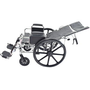 <span class=keywords><strong>Precio</strong></span> al por mayor <span class=keywords><strong>de</strong></span> fábrica <span class=keywords><strong>Silla</strong></span> <span class=keywords><strong>de</strong></span> ruedas manual plegable ortopédica con <span class=keywords><strong>silla</strong></span> reclinable <span class=keywords><strong>de</strong></span> respaldo alto - Product Image 3