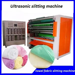 Ultrasonic cruz e em linha reta máquina de corte de tecido