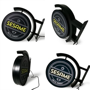 LC segno rotondo esterno acrilico scatola luminosa segno <span class=keywords><strong>LED</strong></span> pubblicità scatole luminose - Product Image 3