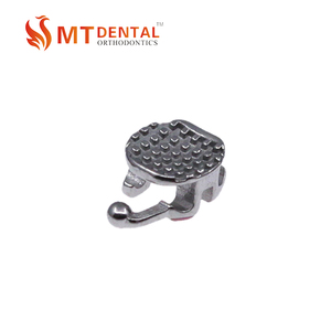 Bretelle in metallo monoblocco a base rotonda MIM dalla società di forniture odontoiatriche cinese - Product Image 2