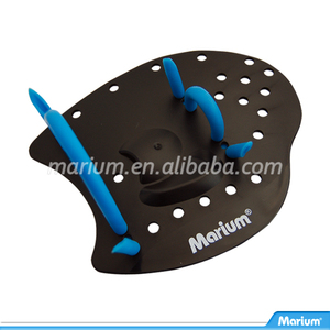 Pagaies de main d'entraînement professionnelles avec sangle réglable, marque Marium noire - Accessoires de natation essentiels pour les passionnés de piscine - Product Image 5