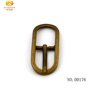 Cuero <span class=keywords><strong>H</strong></span> forma metal pasador hebilla de cinturón