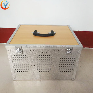 Jaula de Transporte para Aves de 3 Compartimentos, Cajas y Jaulas para el Transporte de Palomas y Codornices - Product Image 4