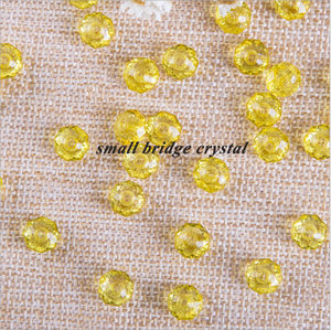 Commercio all'ingrosso di cristallo nero perline in massa per monili della collana abito da sposa - Product Image 4