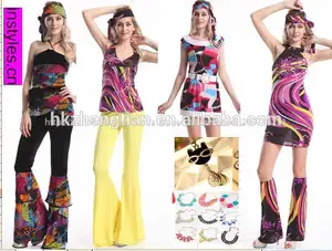 fournisseur de la chine instyles costumes rétro gogo hippy fantaisie
