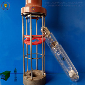 Đèn Chuyên Nghiệp Các Nhà Sản Xuất 220V Ballast 380V T65 2000 Wát Kim Loại Halide Lure Fishing Lamp Underwater Quartz Shell - Product Image 2