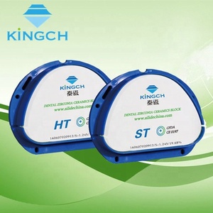 Blocs en céramique de zircone dentaire pour CADCAM, disque de zircone multicouche 98 mm 95 mm système de fraisage ouvert - Product Image 2