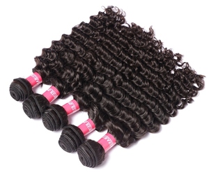Onda profunda con más estilo de venta al por mayor 100% brasileño de la virgen del pelo <span class=keywords><strong>para</strong></span> feria - Product Image 5