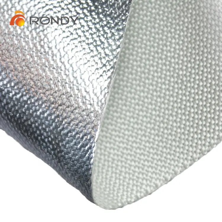 Tela de fibra de vidrio laminada de papel de aluminio de fábrica de China