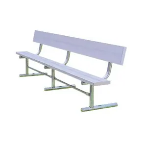 Aluminum Bench Portable school sport used aluminum outdoor bench