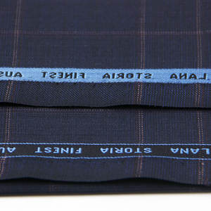 畅销批发男孩和男装意大利羊毛精纺编织西装面料 - Product Image 3