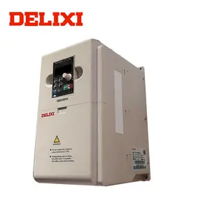 DELIXI EM60 0.4kw ila 15 KW güç 3 faz inverteri 220v