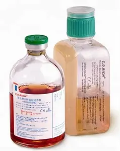 Botellas monofásicas para cultivo de sangre, para uso manual