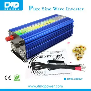 alta qualidade 24v 220v freqüência conversor de 3000w pure sine wave power inverter com função de arranque suave