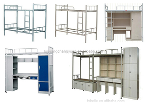 Kích Thước Tùy Chỉnh Ba Giường Tầng Kim Loại <span class=keywords><strong>Futon</strong></span> Loft Bền Thiết Kế Hiện Đại Cho Dowmitory Hoặc Khách Sạn Phòng Ngủ - Product Image 6