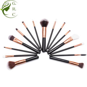No Smell Soft Synthetic Hair 15pcs Make up Brushes Cosmetic Professional Make up Brushes Set - Product Image 4
