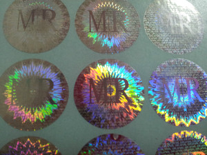 Tùy chỉnh 2D/3D laser Hologram an ninh chống giả nhãn/Sticker in ấn nhà máy - Product Image 6