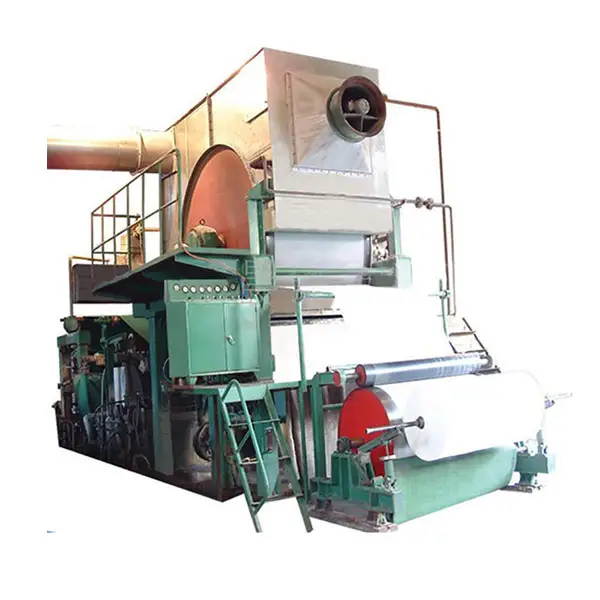 787 Toilet Paper Making Machine Waste Paper Recycling Tissue Paper Machine Prices
