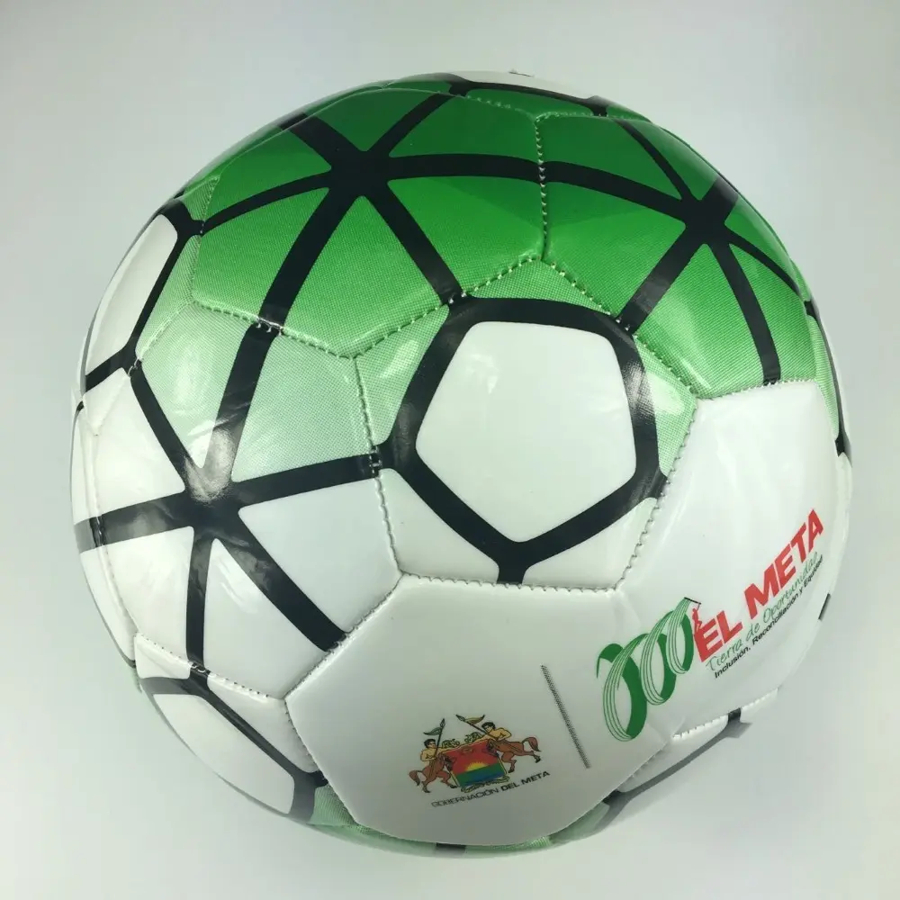 Importar balones דה futbol בתפזורת זול מחיר מותאם אישית PVC PU פרסום גודל 5 קידום מכירות כדורגל כדור כדורגל