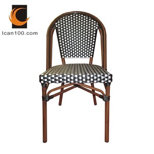 Sillas <span class=keywords><strong>de</strong></span> Café Estilo París Ligeras e Irrompibles para Restaurante al Aire Libre - Product Image 2