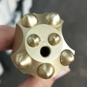 Tapered Button Drill Bit 32 38 40 42 44 46mm Mining Tungsten Carbides Taper Button Rock Drill Bit
