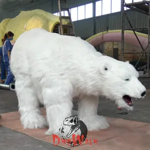 Gerçekçi yaşam boyutu kutup ayı kostümü satılık