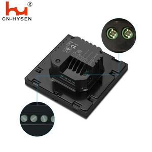HYSEN — <span class=keywords><strong>Thermostat</strong></span> intelligent avec écran tactile LCD, <span class=keywords><strong>pour</strong></span> contrôler la température, <span class=keywords><strong>chaudière</strong></span> <span class=keywords><strong>à</strong></span> <span class=keywords><strong>gaz</strong></span> et chauffage électrique - Product Image 5