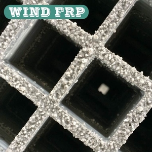 Grille moulée en FRP avec surface texturée, grille antidérapante - Product Image 5