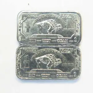 Großhandel ich kg gold bar-Fabrik Lieferant benutzer definierte Geldbörse Goldbarren 1 gramm Molybdän Buffalo Bar