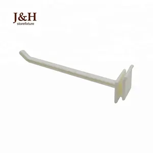 J&H Storefixture 3" 4" 5" 6" 7" 8" 3.5" 4.5" 6.5" Plastic Single Hook for Cardboard Corrugated Display Hook