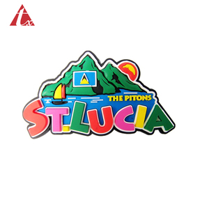 por mayor de 3d con logotipo personalizado de imán nevera personalizada de las ciudades del país en forma de imanes de nevera - Product Image 2
