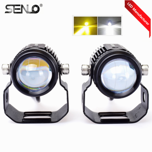 Nuovo Faro Universale a LED, Luce da Lavoro e <span class=keywords><strong>Fendinebbia</strong></span>, Mini Faro Abbagliante/Anabbagliante per Moto, ATV, Motociclette, SUV, Jeep, Trattori, <span class=keywords><strong>Fuoristrada</strong></span> - Product Image 4