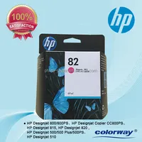 HP sertifikalı 100% orijinal orijinal HP 82 69-ml Eflatun DesignJet Mürekkep Kartuşu C4912A