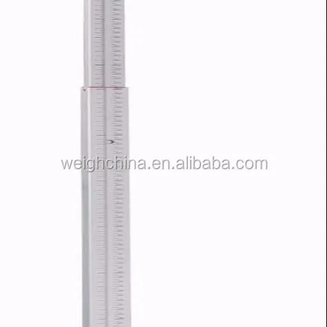 वयस्क ऊंचाई मापने रॉड यांत्रिक Stadiometers