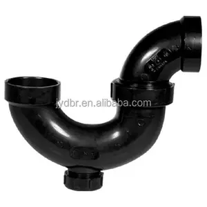 ABS 2 Inch P Trap W Solvent Weld Joint Fittings /UPC Plumbing Fittings ABS & PVC Pipes /ASTM Pipe Prices