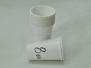 Bicchieri di Plastica PP Bianchi Usa e Getta da 8oz Personalizzati, Impilabili, Sicuri per Alimenti, per Asporto, Fornitura all'Ingrosso per Catering - Product Image 1