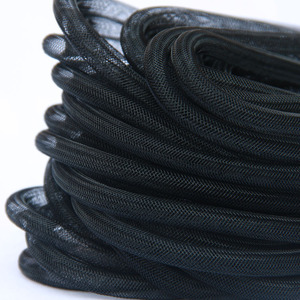100% polyester belle maille tube Crinoline