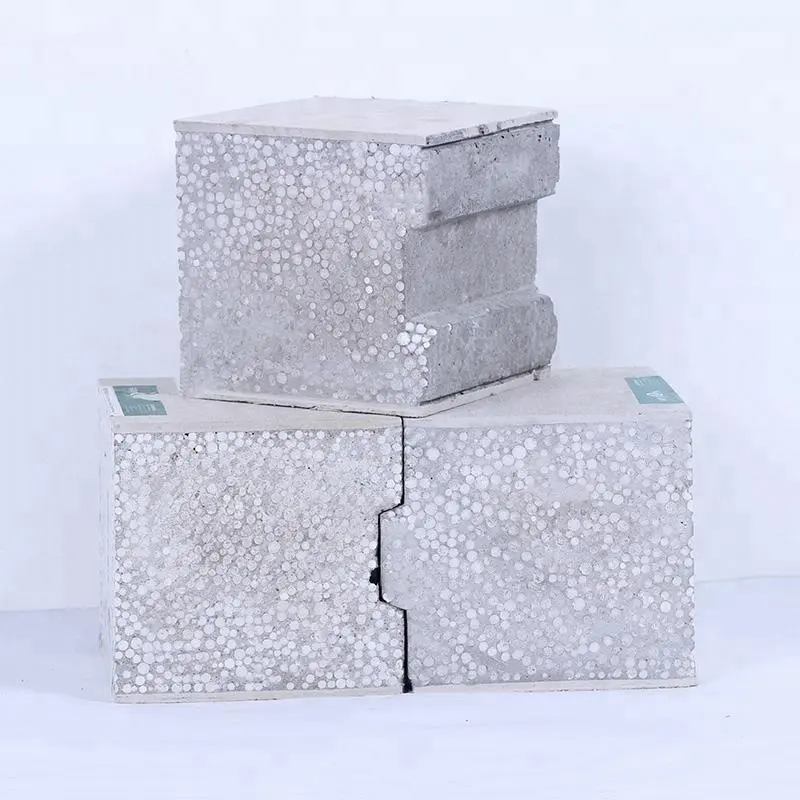 100mm Kalsiyum Silikat EPS Çimento Sandviç Duvar Paneli için Kat